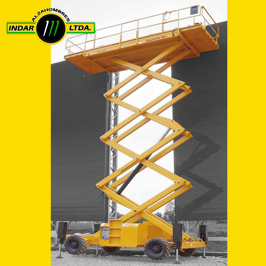 PLATAFORMA DE TIJERA DIESEL Haulotte H12 - 15 - 18 SX - 18mt